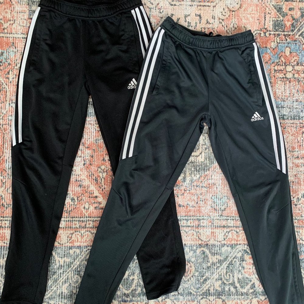 2 Pairs Boys Adidas Pants